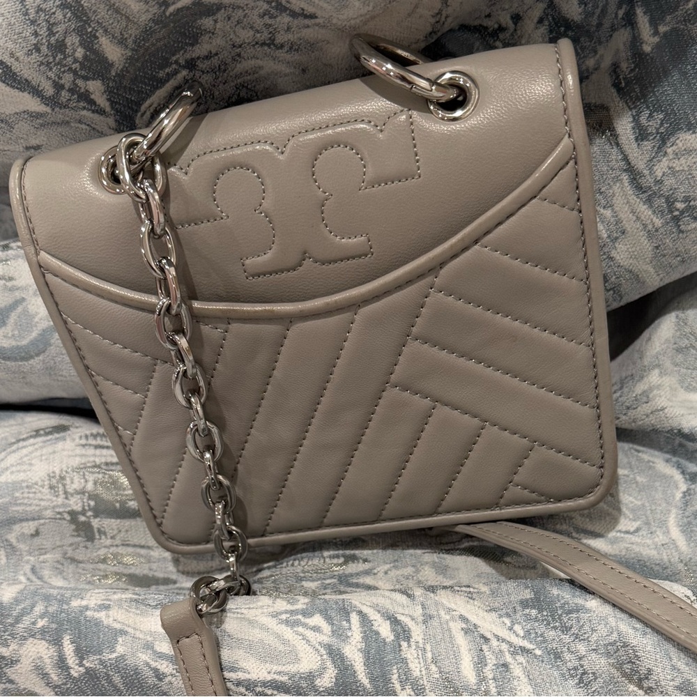 Tory Burch Alexa Mini Convertible Leather Shoulder Bag